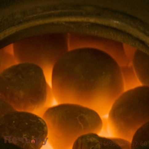 Набор керамических камней Kerkes Kuula 80, 20 кг фото 3