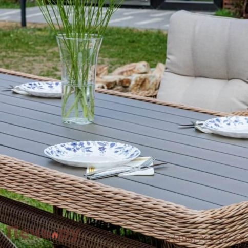 Обеденный комплект Royal Family Isabella из искусственного ротанга фото 10