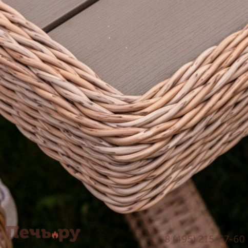 Обеденный комплект Royal Family Isabella из искусственного ротанга фото 6