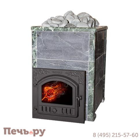 Облицовка для чугунной банной печи GFS ПБ-02 Оптима 870/50 Комбинированный камень фото