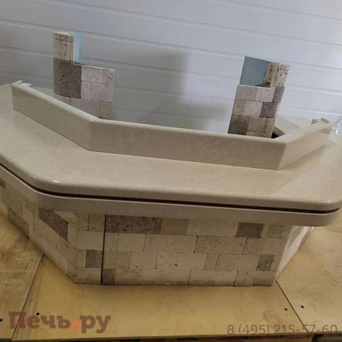 Облицовка камина EdilKamin Abaco пристенная Уцененный фото 4