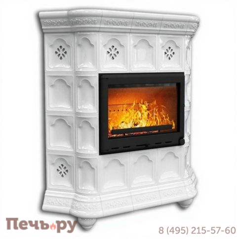 Облицовка камина КимрПечь Истра угловой фото