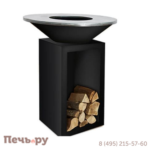 Ofyr Classic с поленницей черный 100-100 фото