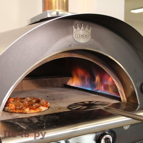 Печь Clementi Family Legna 60X60 Tetto Inox 430 фото 3