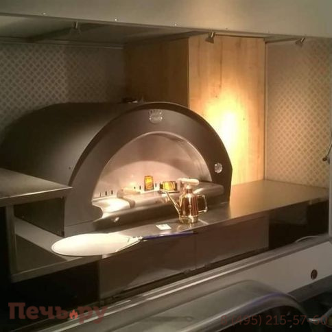 Печь Clementi Family Legna 60X60 Tetto Inox 430 фото 4