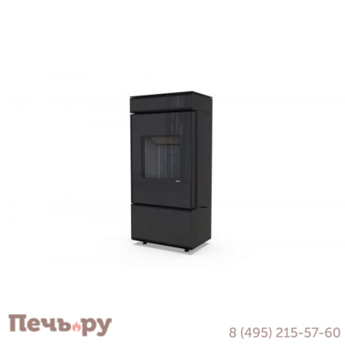 Печь Defro Home Cube mini 6,6кВт черная сталь фото 2