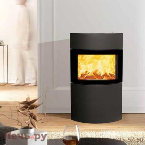 Печь камин Austroflamm Fynn Xtra фронт сталь фото 2