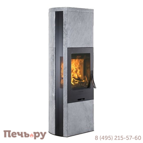 Печь камин Contura 35T:2 чугунная дверца, верхняя панель из талькомагнезита фото