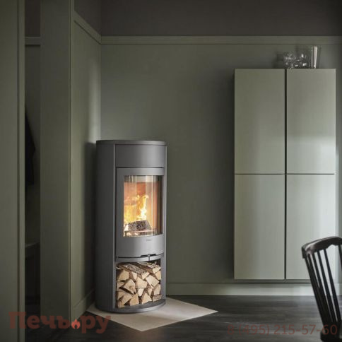 Печь камин Contura 610 Style, чугунная дверца и передняя крышка фото 4