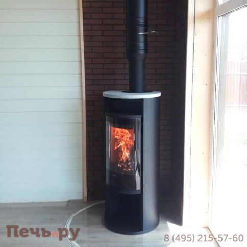 Печь камин Contura 610G Style теплая полка фото 6
