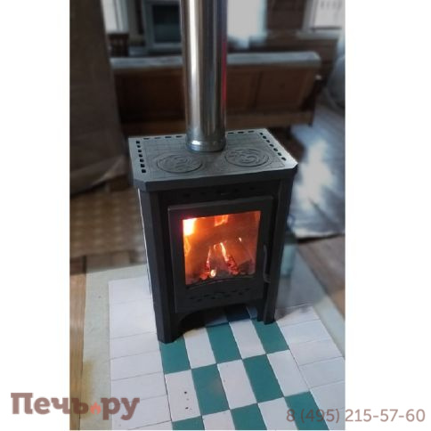 Печь-камин ЭкоКамин Бавария с плитой (РК 007) фото 3