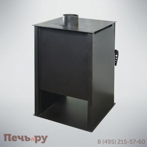 Печь камин Гармония 105 (чёрный) фото 6
