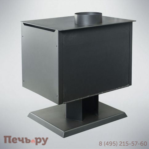 Печь камин Гармония 807 - Н (чёрная) фото 3
