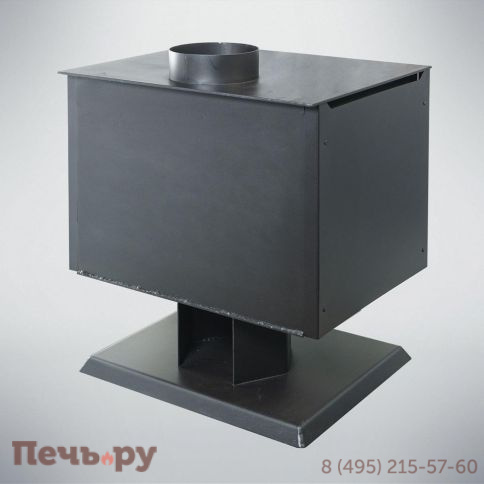 Печь камин Гармония 807 - Н (чёрная) фото 5