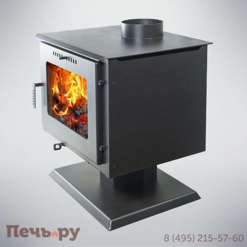 Печь камин Гармония 807 - Н (чёрная) фото