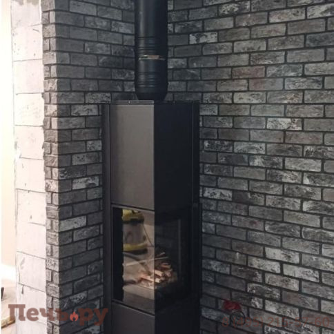 Печь камин Kratki Pro TORA/L черный фото 11