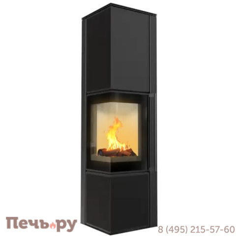 Печь камин Kratki Pro TORA/L черный фото