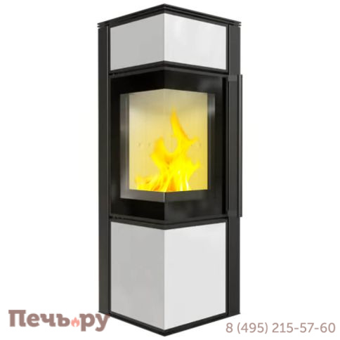 Печь камин Kratki Pro TORA/S Белый фото