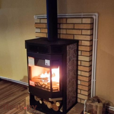 Печь-камин Мета Ангара 12  (без плиты) фото 5