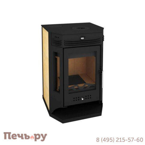 Печь-камин Мета Москва 9 с плитой фото