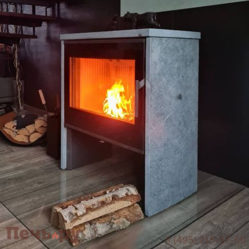 Печь камин Romotop Riano N 03 камень фото 3