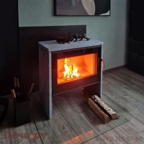 Печь камин Romotop Riano N 03 камень фото 4