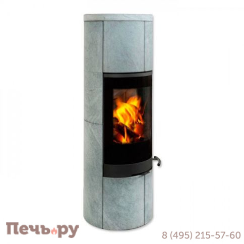 Печь камин Romotop Soria Akum камень фото