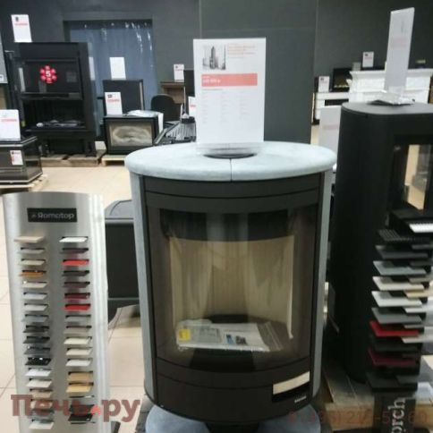 Печь камин Romotop Stromboli N 01 поворотный, камень фото 10