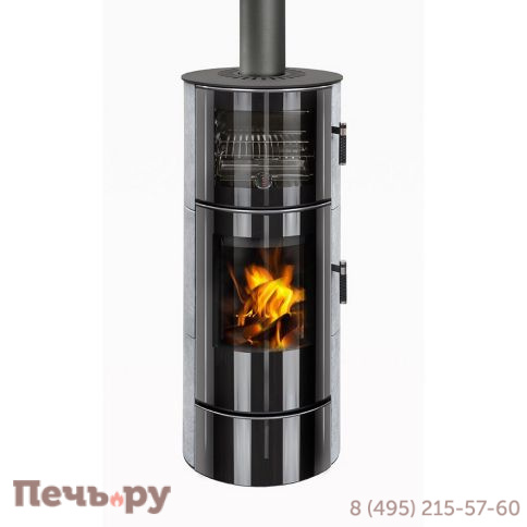 Печь-камин Storch Askja BF EX камень фото