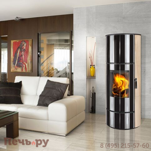 Печь-камин Storch Askja H EX песчаник фото 2