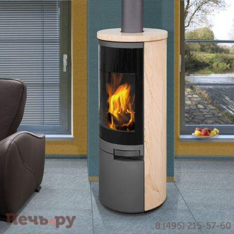 Печь-камин Storch Vulcano песчаник фото