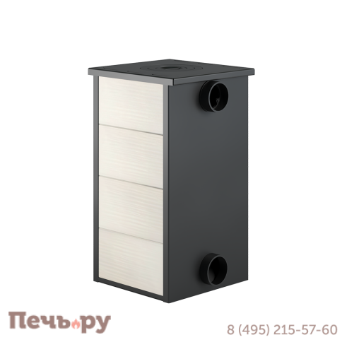 Печь-камин Везувий ПК-01 (270) с плитой беж. 9 кВт фото 2