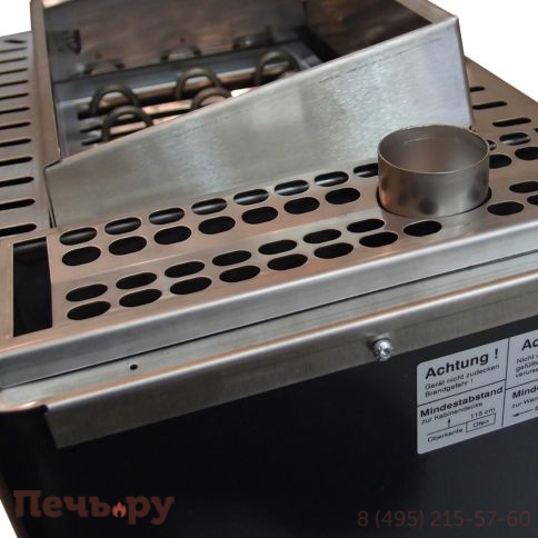 Печь с парогенератором для бани и сауны Lang WK 45 6 кВт + FCU1200 фото 6