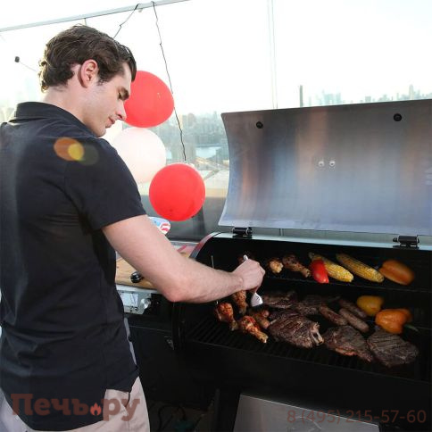 Пеллетный гриль Z Grills 700 WiFi фото 3