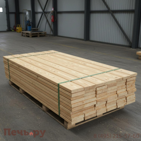 Планкен прямой — сорт C 140х20х3000 мм (за м²) фото