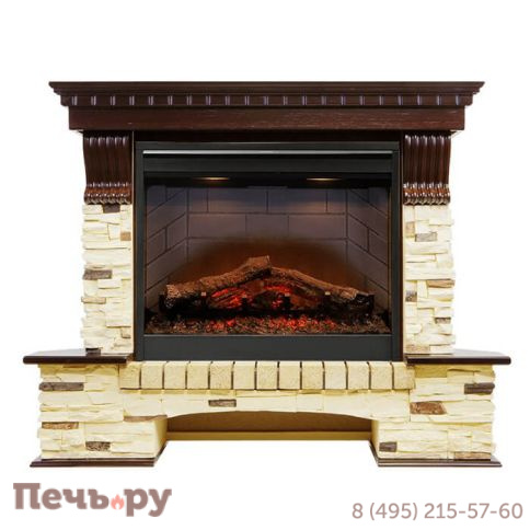 Портал Dimplex Pierre Luxe угловой/ сланец под очаги Symphony 26 фото