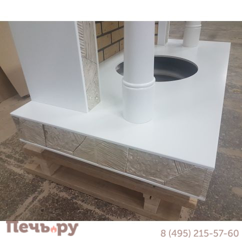 Портал Glenrich Корсика под очаг Carmen 3D фото 5