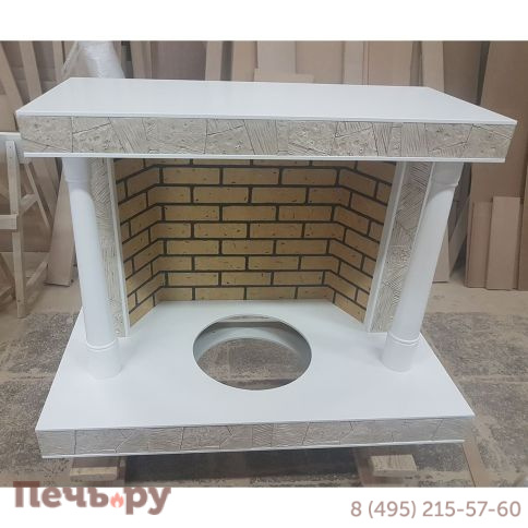 Портал Glenrich Корсика под очаг Carmen 3D фото 6