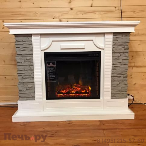 Портал Royal Flame Avignon Cланец серый с очагом Vision 23 EF LED FX фото 3