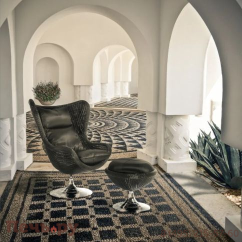 Пуф плетеный с подушкой DFN Aldebaran DFN/82680 фото 2