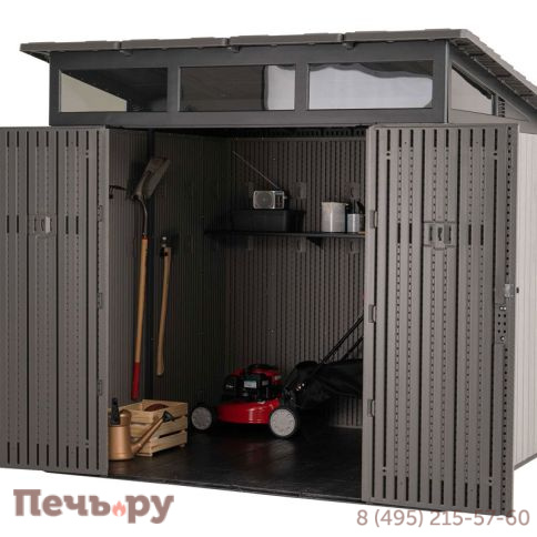 Сарай пластиковый Gardeck 8,3*8,3 фото 6