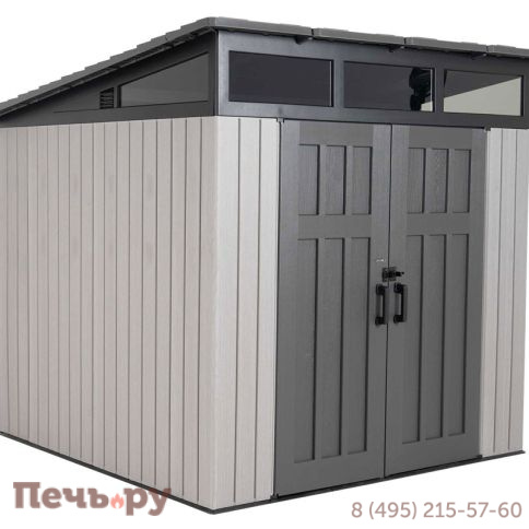 Сарай пластиковый Gardeck 8,3*8,3 фото