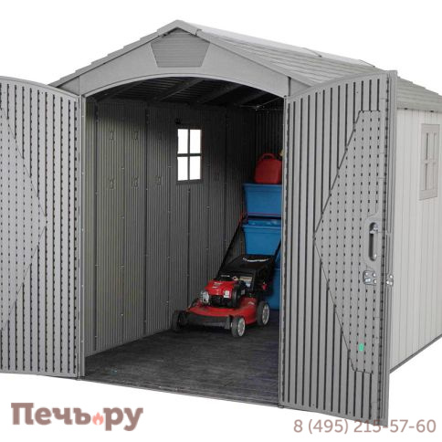 Сарай пластиковый Gardeck WoodLook 7*12 фото 3