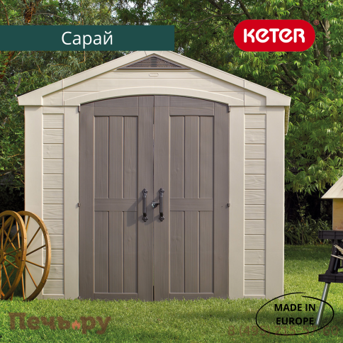 Сарай Keter "Фактор 8х8" (размеры 248 х 255 см) фото 7