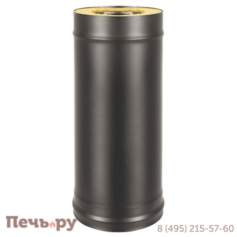 Сэндвич-труба Везувий Black (AISI 430/0,8мм) L-0,5м фото