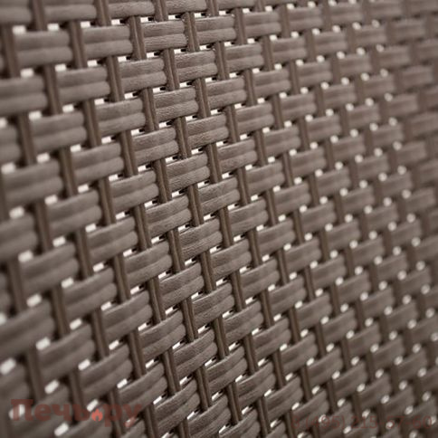 Шезлонг Gardeck B:rattan MIAMI складной, коричневый (дисконт) фото 6