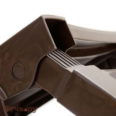 Шезлонг Gardeck B:rattan MIAMI складной, коричневый (дисконт) фото 8