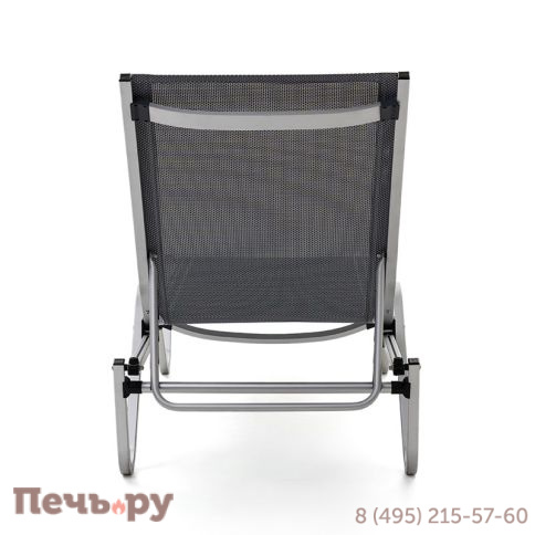 Шезлонг Gardeck Hera алюминиевый, серый фото 11