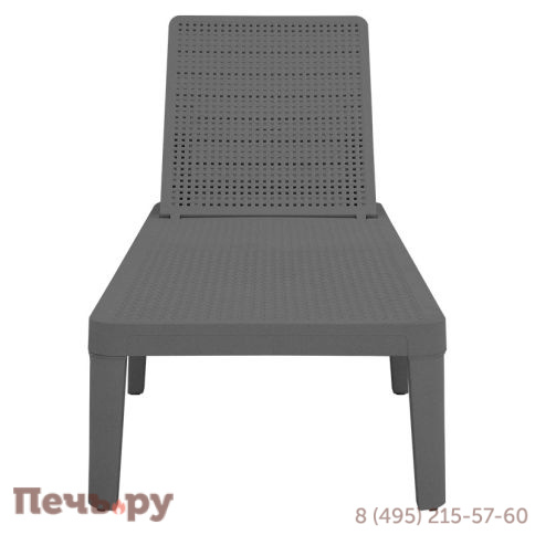 Шезлонг Gardeck Tweet compact, серый фото 4