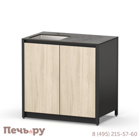 Шкаф напольный Cronon с мойкой Lounge D-04S-L, 90 см фото 2